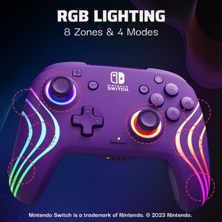 Foto 2 | Controlador Pro Inalámbrico Pdp Afterglow Wave Para Nintendo Switch - Venta Internacional.