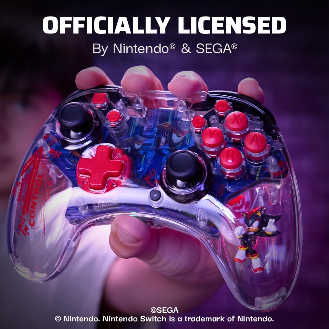 Foto 2 | Controlador Inalámbrico Nintendo Switch Pro Pdp Realmz Sonic - Venta Internacional.