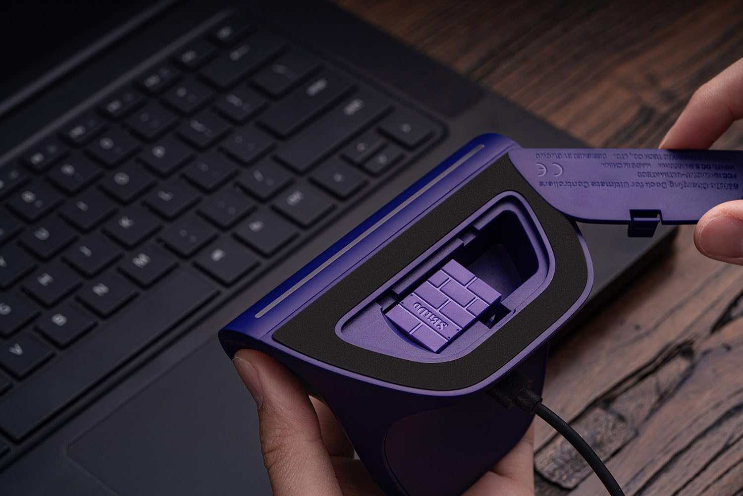 Foto 6 pulgar | Controlador Inalámbrico 8bitdo Ultimate 2.4g Con Base De Carga Púrpura - Venta Internacional.