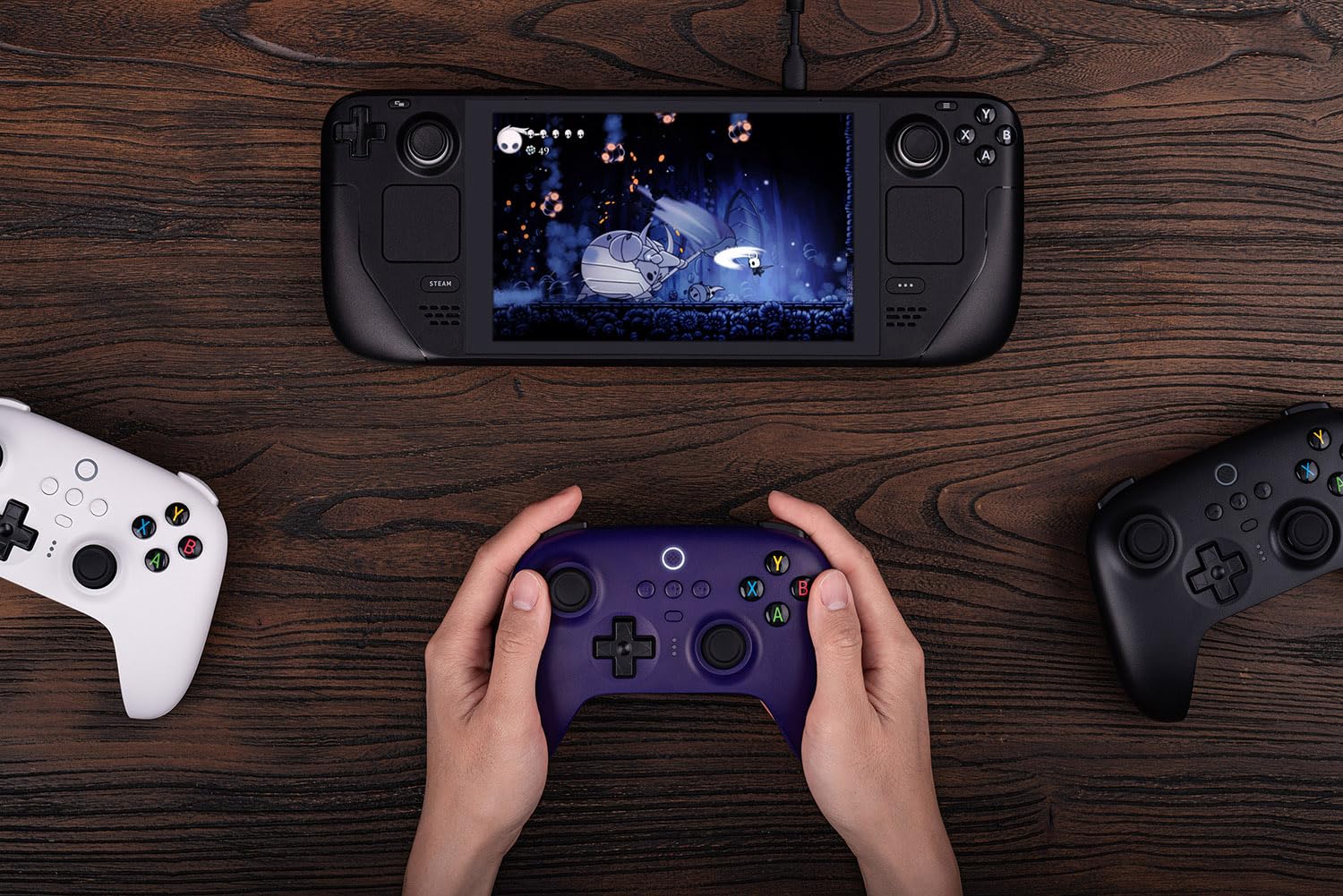 Foto 7 pulgar | Controlador Inalámbrico 8bitdo Ultimate 2.4g Con Base De Carga Púrpura - Venta Internacional.