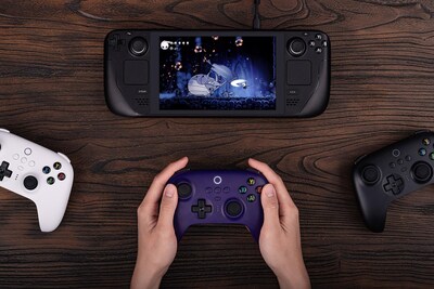 Foto 6 | Controlador Inalámbrico 8bitdo Ultimate 2.4g Con Base De Carga Púrpura - Venta Internacional.