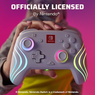Foto 2 | Controlador Pdp Afterglow Wave Wireless Pro Para Nintendo Switch - Venta Internacional.