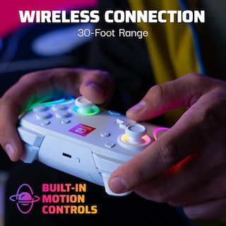 Foto 3 | Controlador Pdp Afterglow Wave Wireless Pro Para Nintendo Switch - Venta Internacional.