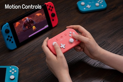Foto 4 | Controlador Bluetooth 8bitdo Lite 2 Con Control De Movimiento Rosa - Venta Internacional.