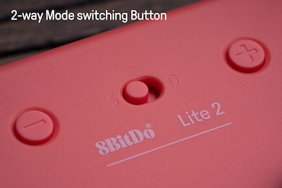 Foto 5 | Controlador Bluetooth 8bitdo Lite 2 Con Control De Movimiento Rosa - Venta Internacional.