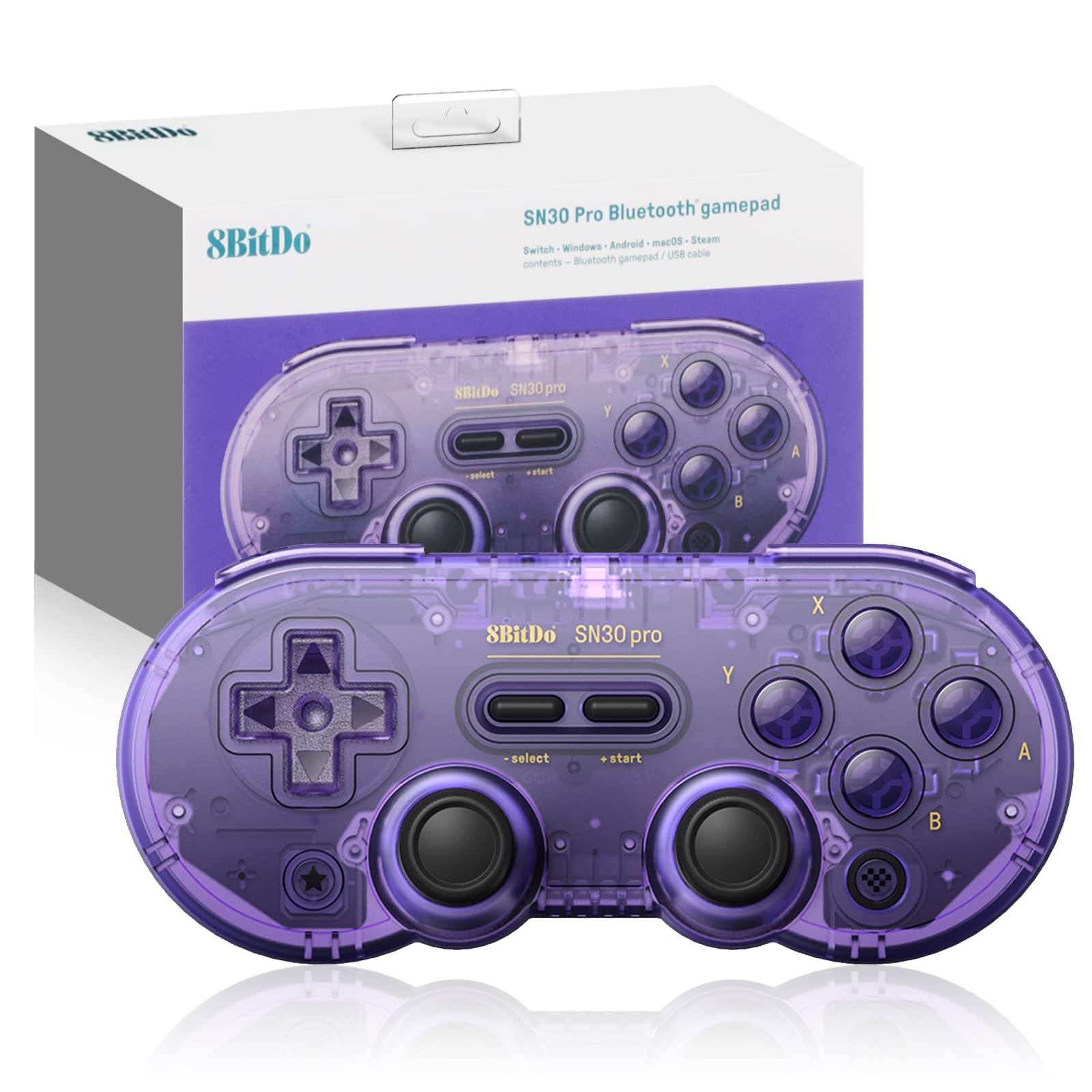 Foto 2 pulgar | Controlador De Juegos 8bitdo Sn30 Pro Inalámbrico Bluetooth Para Switch - Venta Internacional.