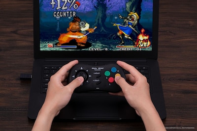 Foto 4 | Controlador Inalámbrico 8bitdo Neogeo Para Windows/android Negro - Venta Internacional.
