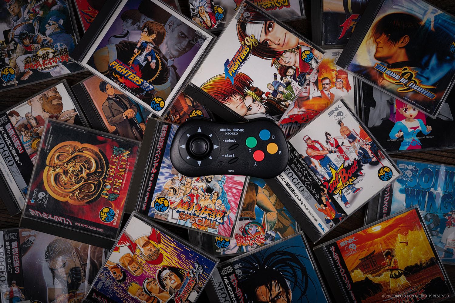 Foto 7 pulgar | Controlador Inalámbrico 8bitdo Neogeo Para Windows/android Negro - Venta Internacional.