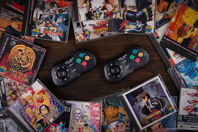 Foto 7 | Controlador Inalámbrico 8bitdo Neogeo Para Windows/android Negro - Venta Internacional.