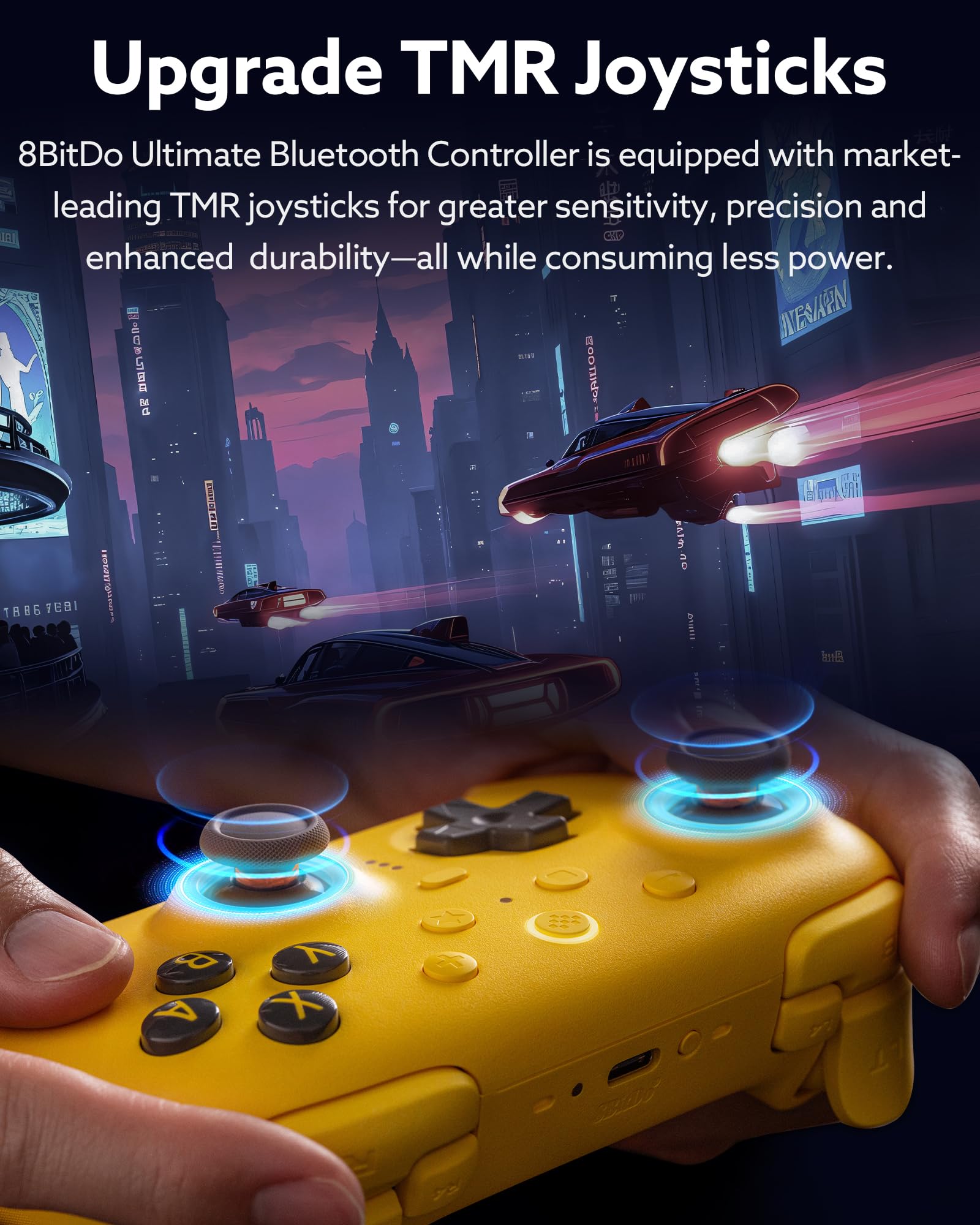 Foto 3 pulgar | Controlador Bluetooth 8bitdo Ultimate 2 Para Conmutador/pc - Venta Internacional.