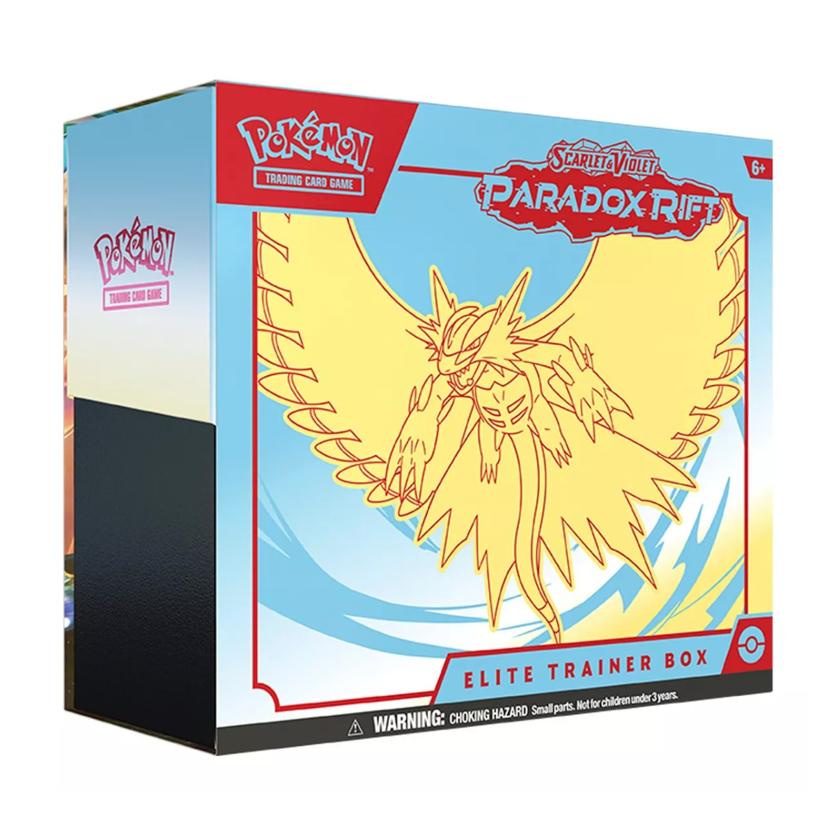 Juego de Cartas Pokémon TCG Scarlet & Violet: Paradox Rift - Elite Trainer Box Roaring Moon