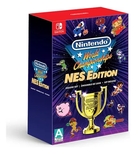 Set de Edición Deluxe Nintendo World Championship NES