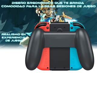 Foto 4 | Carga Y Juega Compatible Con Control Joy-con Grip, Carga Y Juega Joy-con