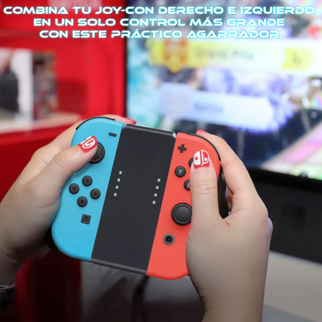 Foto 6 | Carga Y Juega Compatible Con Control Joy-con Grip, Carga Y Juega Joy-con