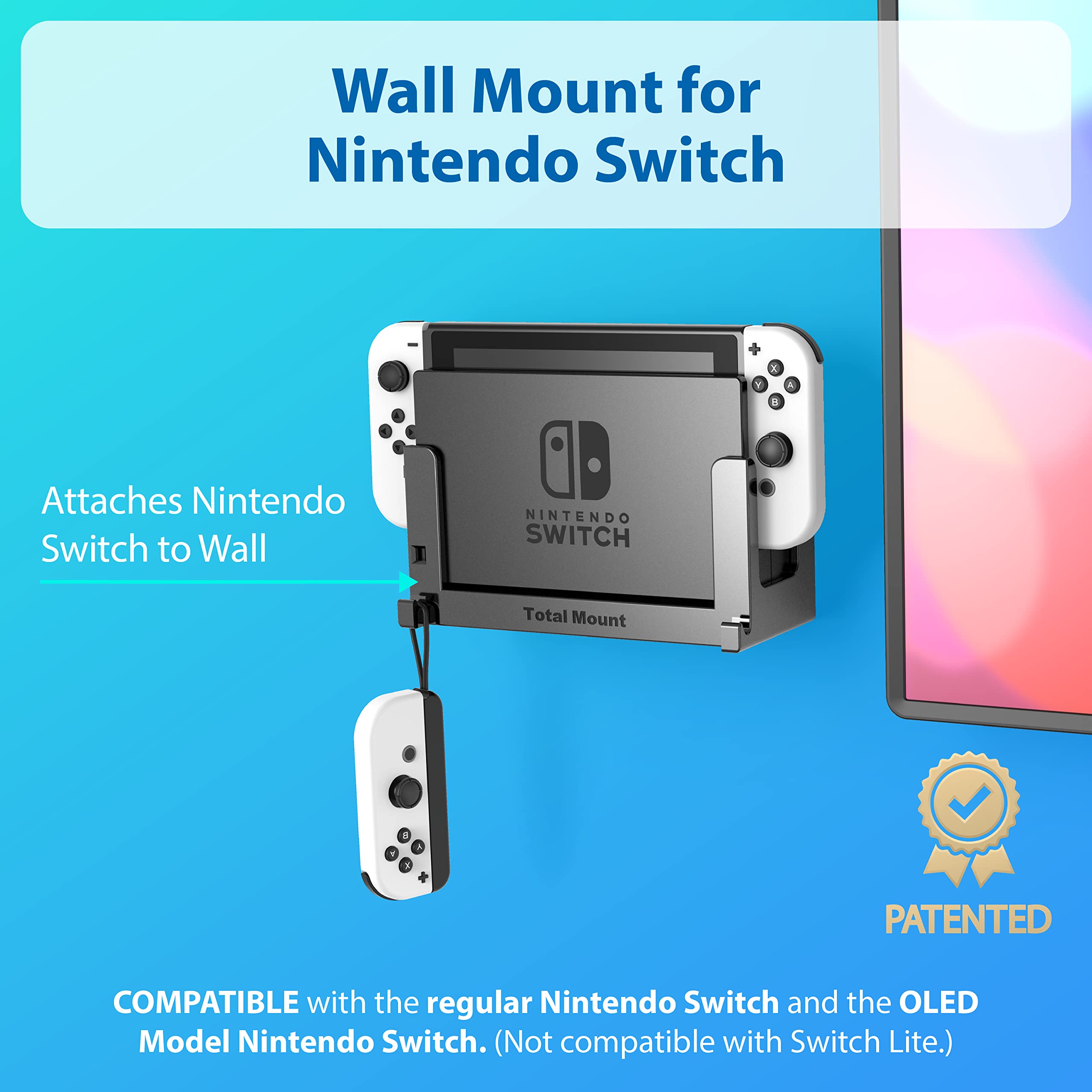 Foto 3 pulgar | Soporte de Pared para Nintendo Switch TotalMount - Venta Internacional