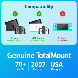 Foto 6 | Soporte de Pared para Nintendo Switch TotalMount - Venta Internacional
