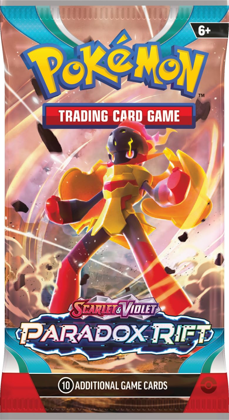 Foto 3 pulgar | Paquete De Refuerzo Pokémon Tcg Scarlet Y Violet Paradox Rift - Venta Internacional.