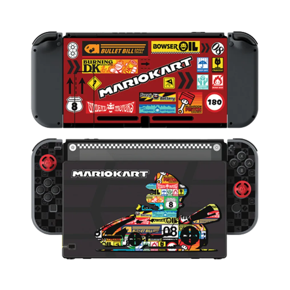 Foto 2 pulgar | Play And Protect Skins - Mario Kart Edition (pdp) Nintendo Switch