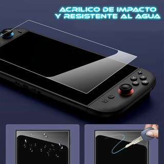 Foto 2 | Mica De Acrílico Para Consola NSwitch-2 Protector De Pantalla