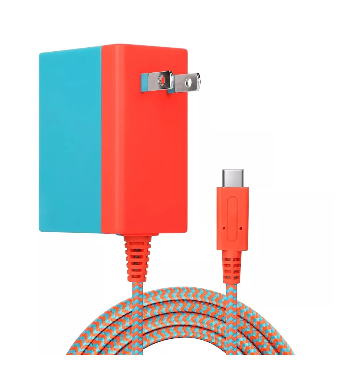 Foto 1 | Cargador Para Nintendo Switch 5v 1.5a/ 15v 2.6a Ac Adaptador Rojo