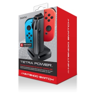Foto 1 | Base De Carga Bionik Tetra Power Para Nintendo Switch Joy Con - Venta Internacional.