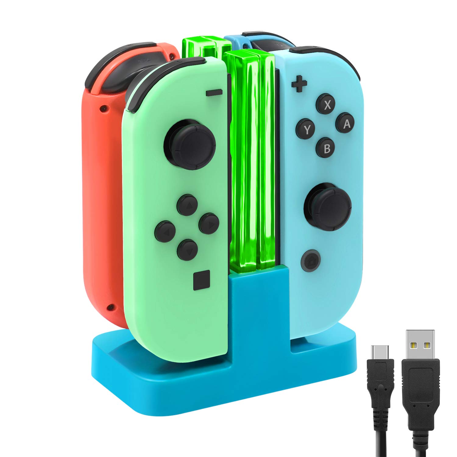 Foto 2 pulgar | Base De Carga Fastsnail Para Nintendo Switch Joy-con Y Oled - Venta Internacional.