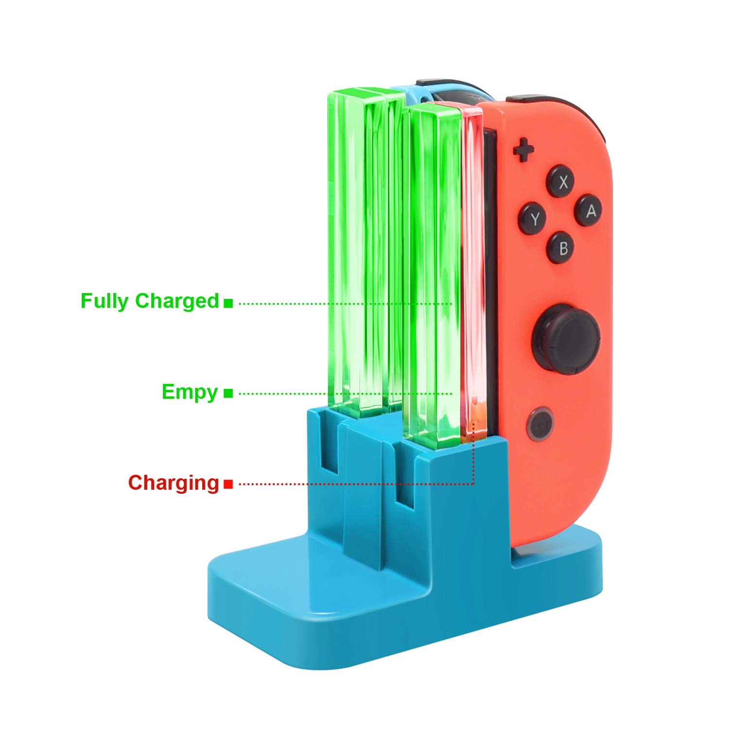 Foto 6 pulgar | Base De Carga Fastsnail Para Nintendo Switch Joy-con Y Oled - Venta Internacional.