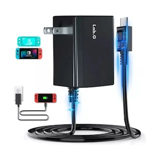Foto 2 | Ac Adapter Cargador Para Nintendo Switch/lite-15v 2.6 A Lab.g Negro