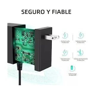 Foto 4 | Ac Adapter Cargador Para Nintendo Switch/lite-15v 2.6 A Lab.g Negro