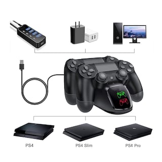 Foto 7 | Estación de Carga Elegate CHGMP4 Negro para Controles de PlayStation 4