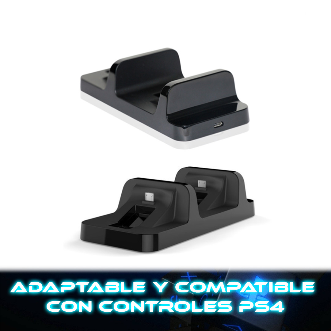 Foto 4 pulgar | Cargador Doble Store Cline para Controles Ps4