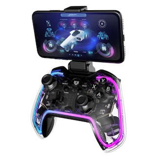 Foto 2 | Gamepad Balam Rush Kontrol Glow G595 RGB Inalámbrico PC Android Ps3 Ps4 Br-936910 color Negro