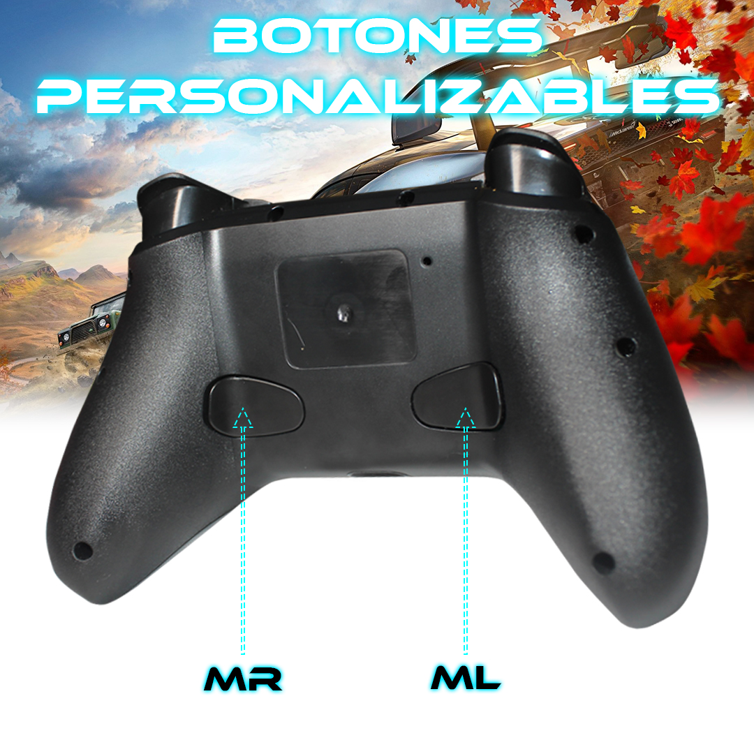 Foto 5 pulgar | Control Inalámbrico Compatible Con Ps4,android,ios,switch,ps3 Negro