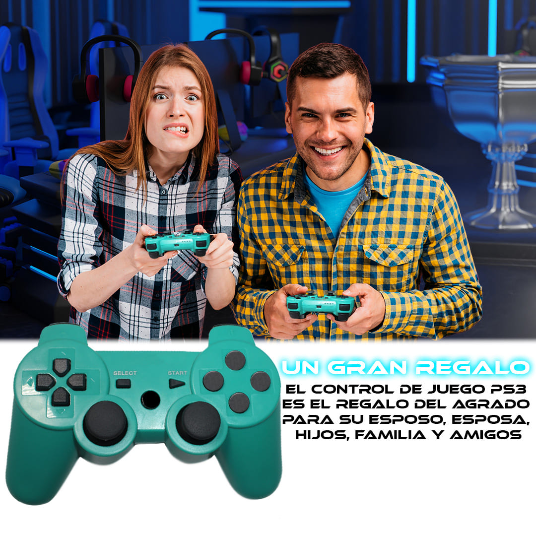 Foto 6 | Control Inalámbrico Compatible Con Ps4 + Cable de Carga Selva