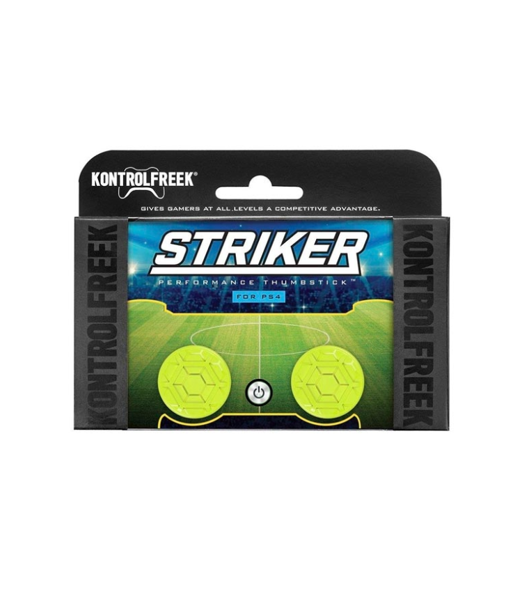 Foto 2 pulgar | Thumbstick KontrolFreek Striker color Amarillo para PS4