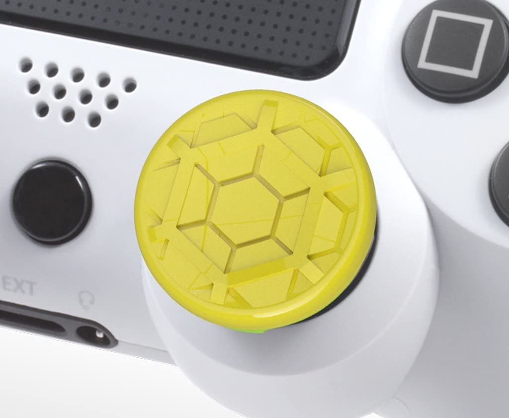 Foto 3 pulgar | Thumbstick KontrolFreek Striker color Amarillo para PS4