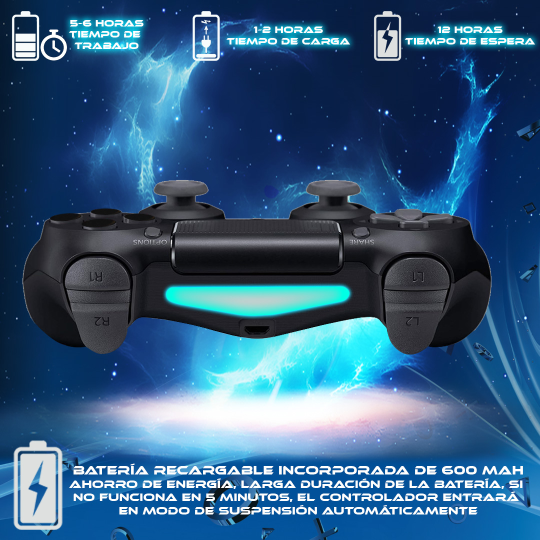 Foto 3 pulgar | Control Inalámbrico Compatible con Ps4 Store Cline Negro