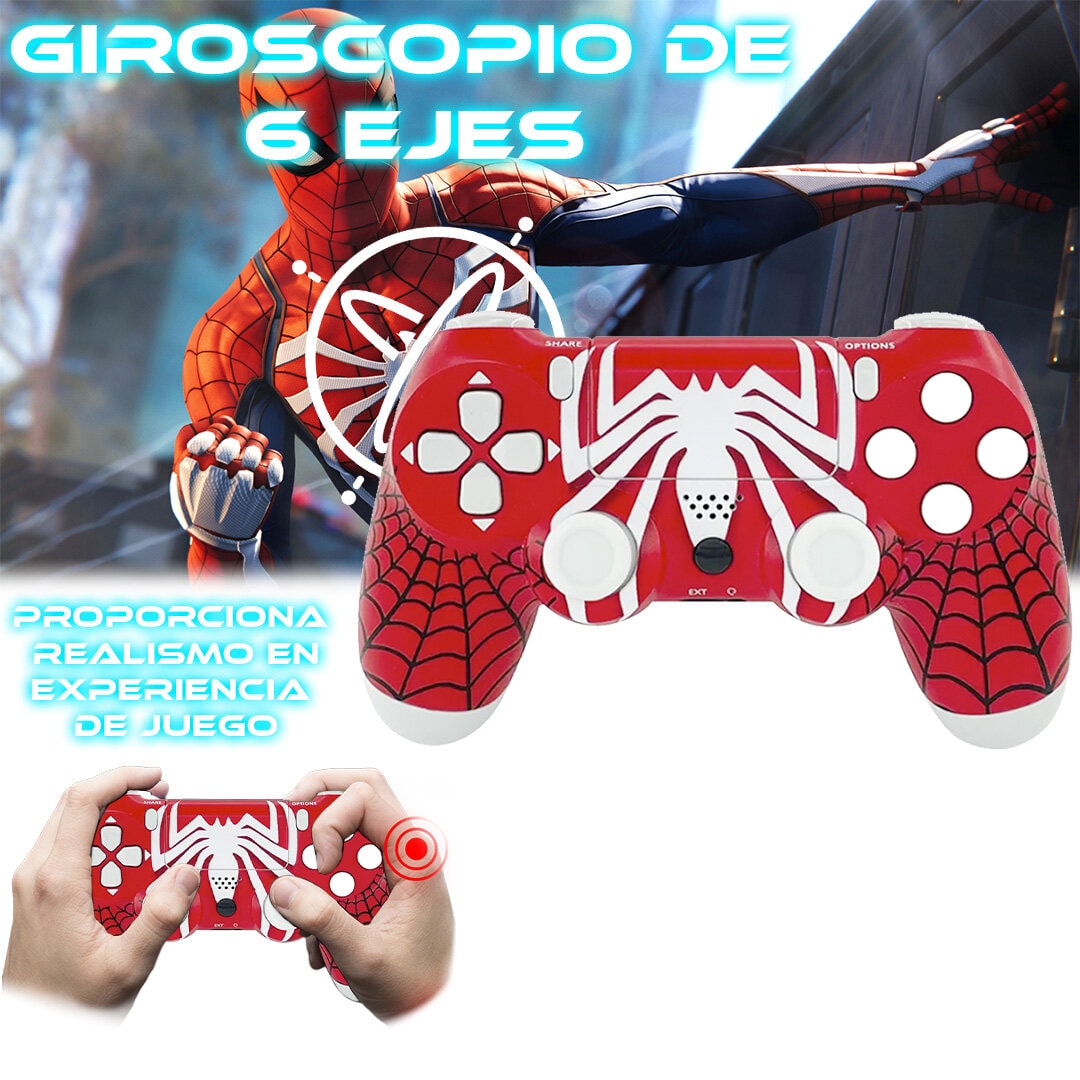 Foto 5 pulgar | Control Inalámbrico Ps4 Store Cline Diseño Spider-Man