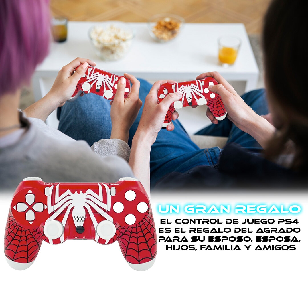 Foto 7 pulgar | Control Inalámbrico Ps4 Store Cline Diseño Spider-Man