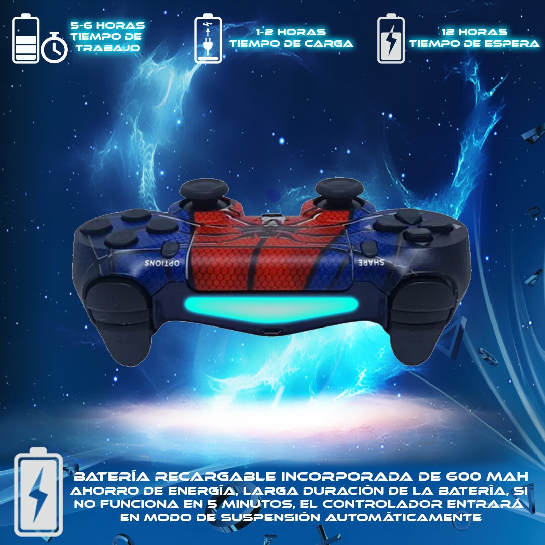 Foto 2 | Control Inalámbrico Ps4 Store Cline Amazing Spider Man