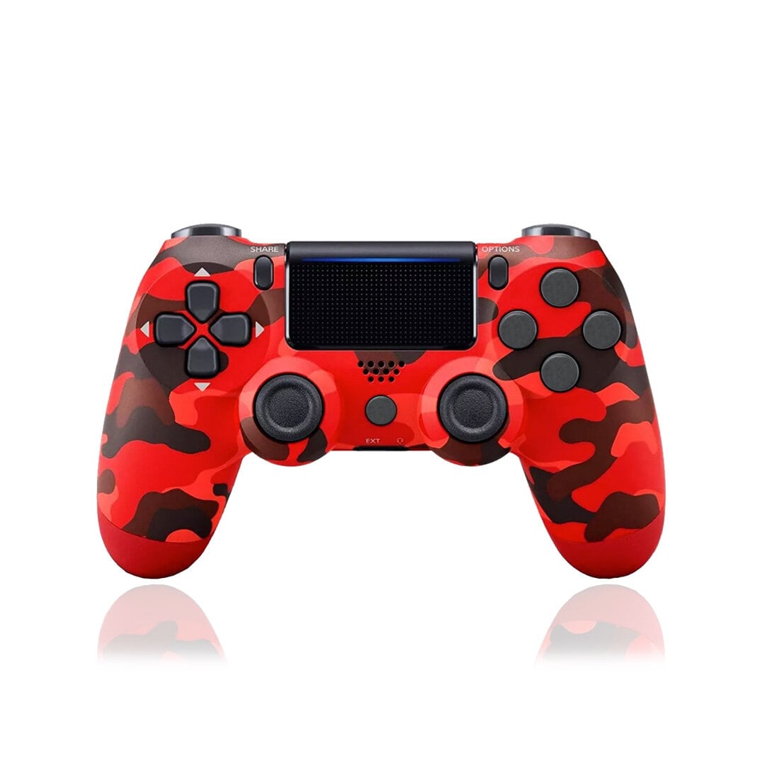 Foto 2 pulgar | Control Inalámbrico para Ps4 Store Cline Camuflaje Rojo