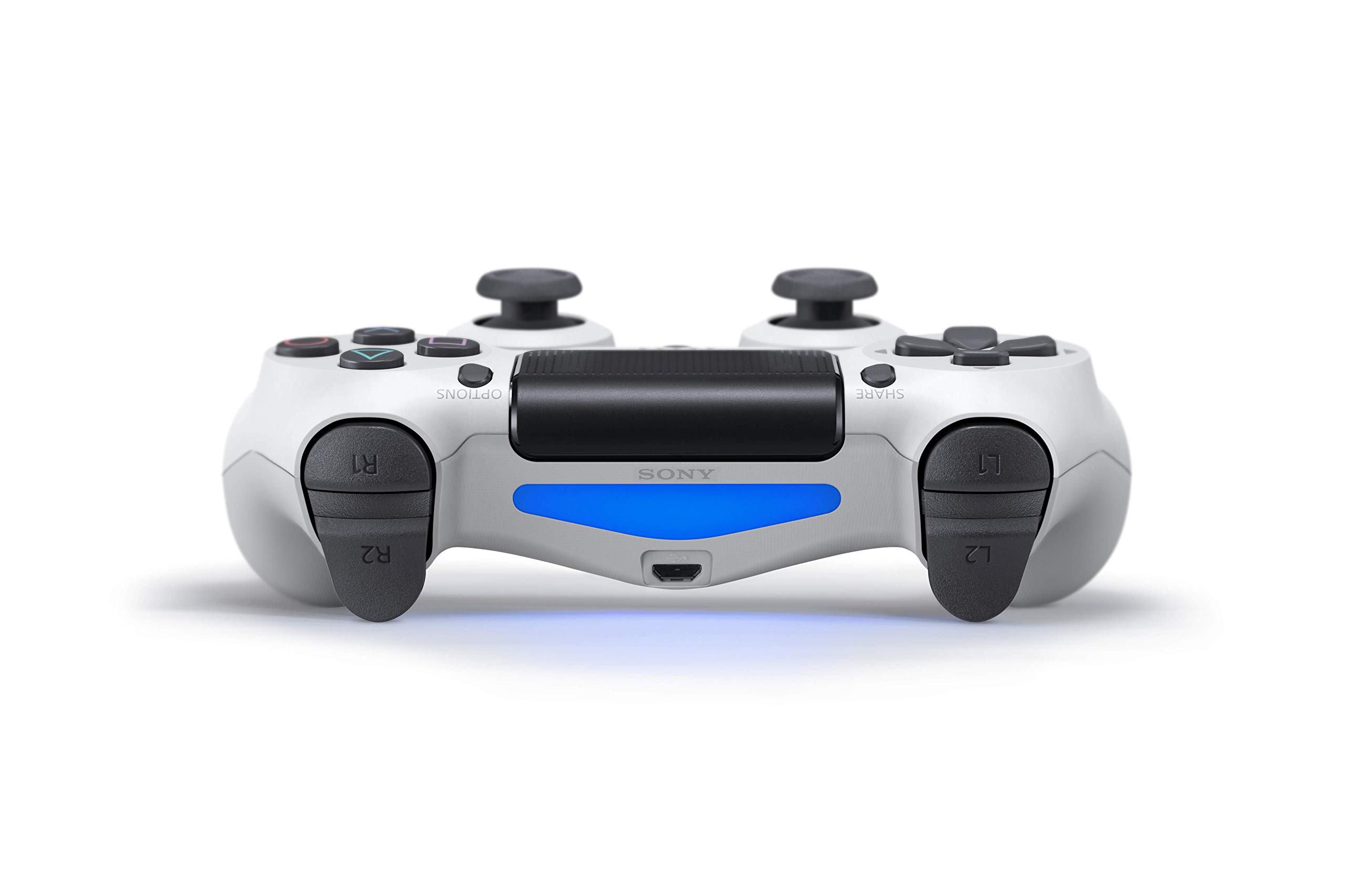 Foto 5 pulgar | Controlador Sony Playstation Dualshock 4 Glacier Blanco - Venta Internacional