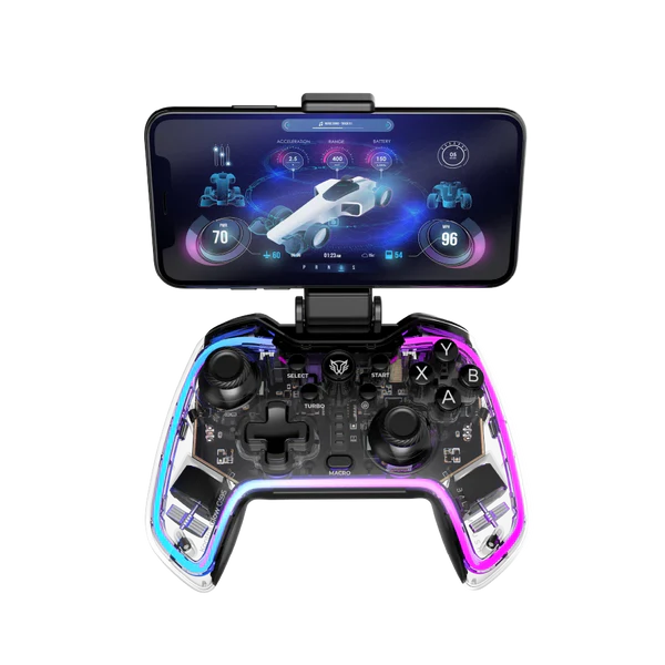 Foto 2 pulgar | Gamepad Balam Rush Control Bt 5.0 Android Pc N-switch Ps4 Ps3 G595 Color Transparente