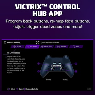 Foto 3 | Controlador Inalámbrico Pdp Victrix Pro Bfg Para Ps4/ps5/pc - Venta Internacional.