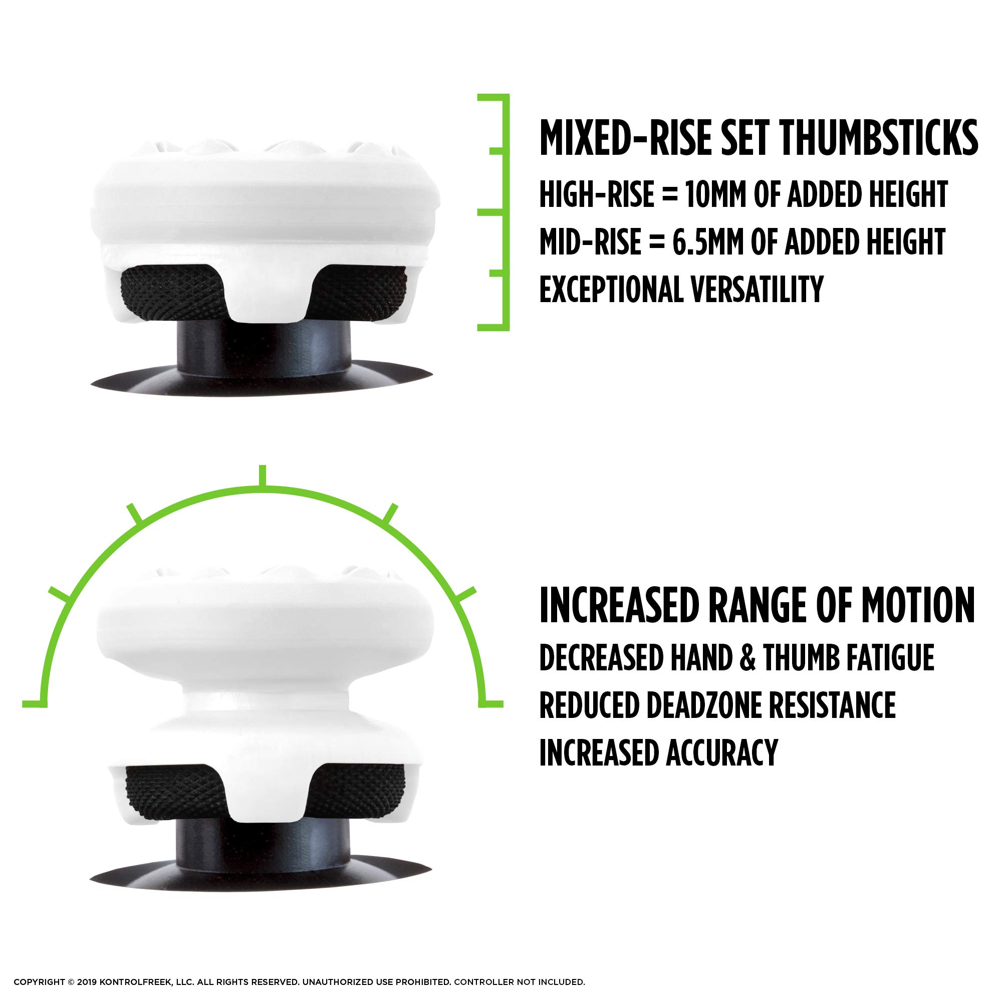Foto 4 pulgar | Palancas Kontrolfreek Fps Freek Galaxy White Xbox One/xbox Series X - Venta Internacional.
