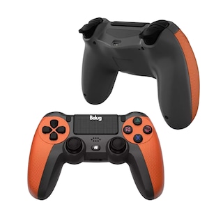 Foto 1 | Control Inalámbrico Belug Mando Compatible Con Para Play Station 4 Naranja Negro