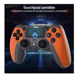 Foto 5 | Control Inalámbrico Belug Mando Compatible Con Para Play Station 4 Naranja Negro
