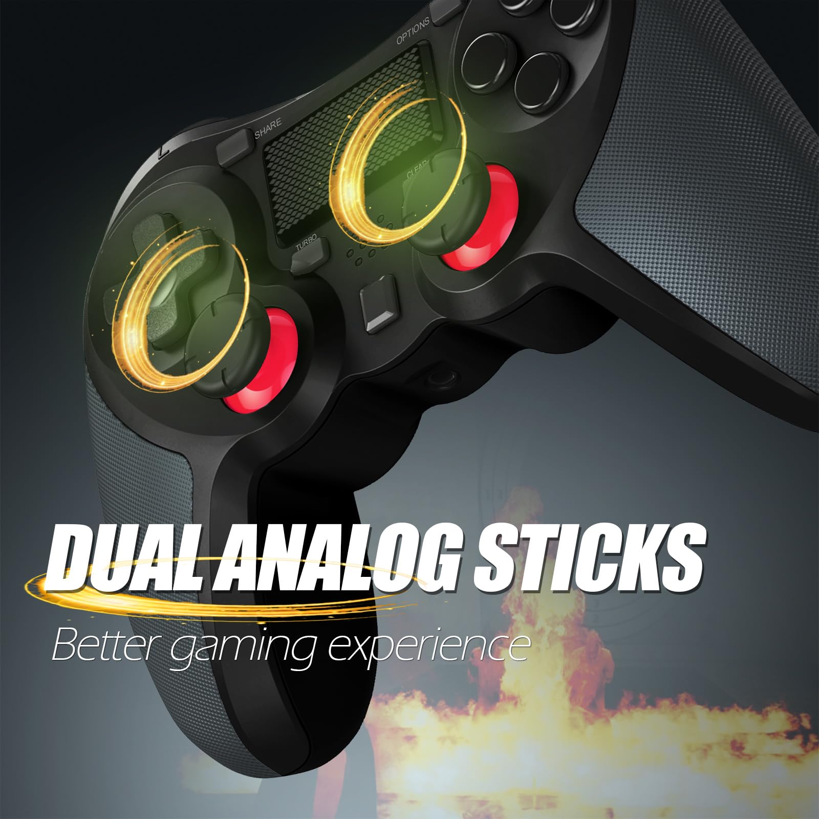 Foto 4 pulgar | Mando Inalámbrico Terios 5s Para Ps4/ps4 Pro/ps4 Slim - Negro - Venta Internacional.