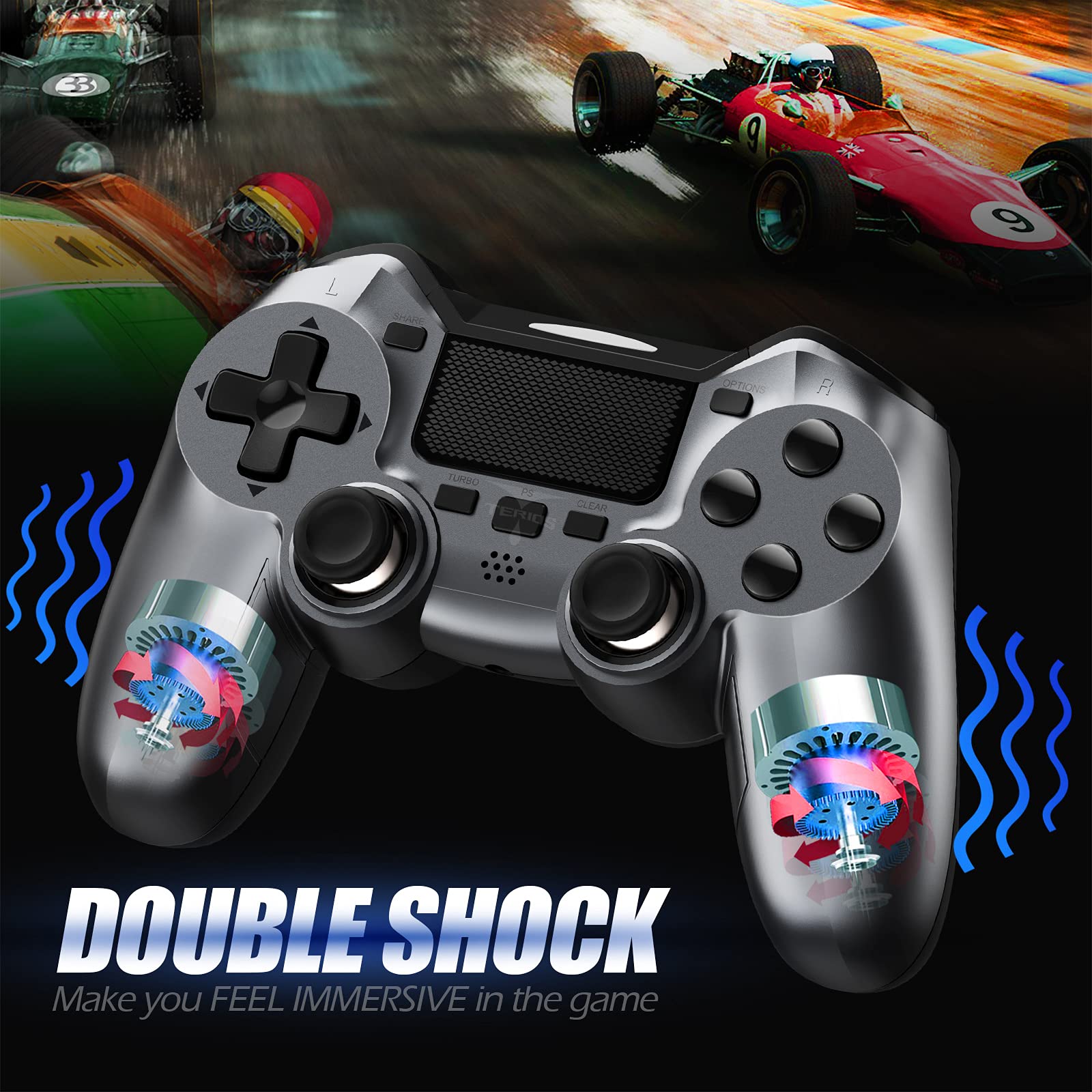 Foto 6 pulgar | Controlador De Juegos Terios Pro Wireless Para Ps4 Pro/slim, Pc - Venta Internacional.