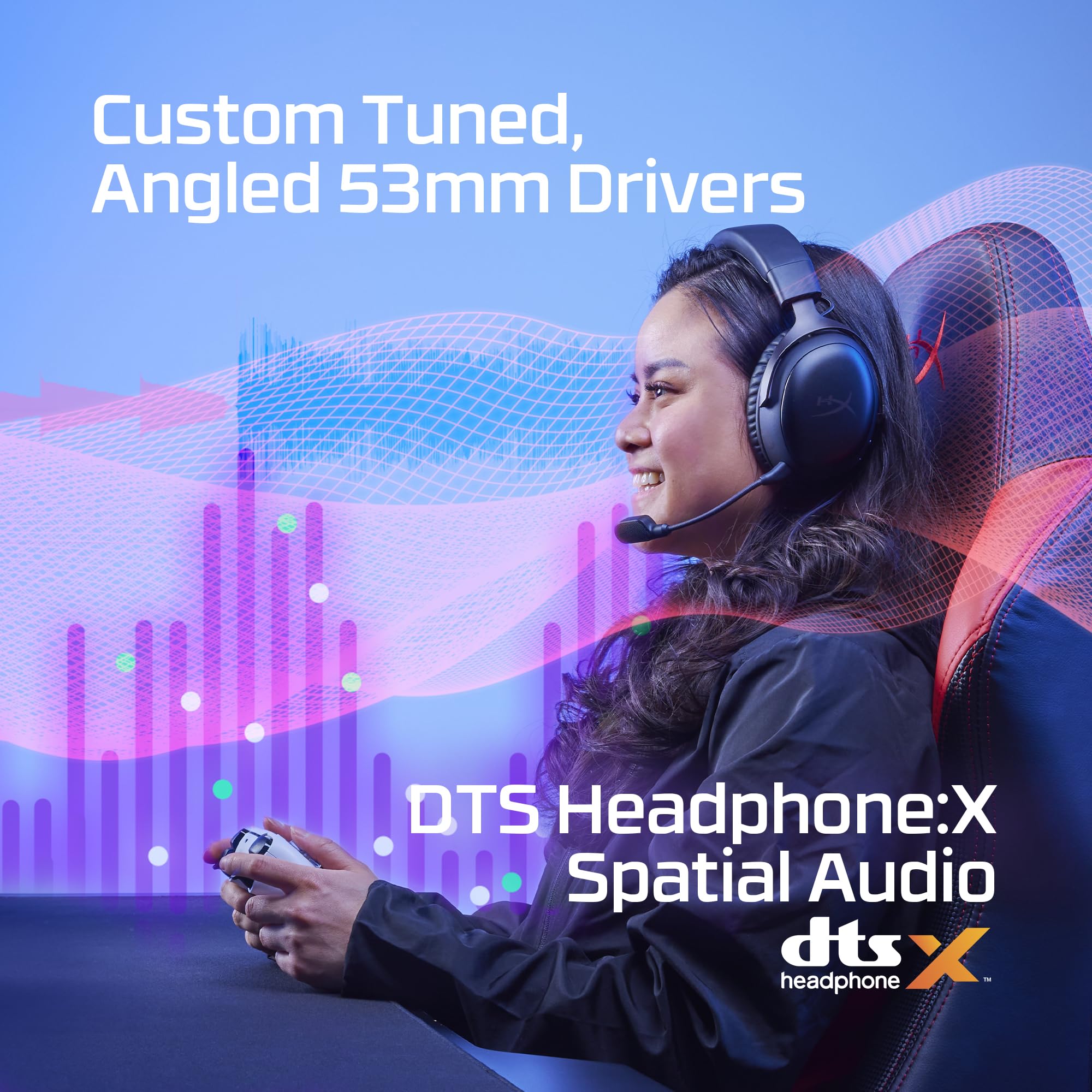Foto 5 pulgar | Auriculares Inalámbricos para Juegos Hyperx Cloud Iii para Pc Ps5 Ps4 - Venta Internacional